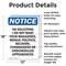Signmission No Soliciting I Do Not Want Your OSHA Notice Sign, Aluminum, 12in W x 18in L, 2PK OS-2PACK-NS-A-1218-V-14822 - alternate 5